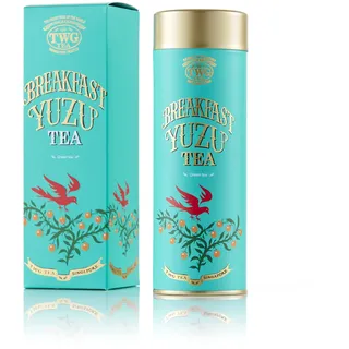 TWG Tea | Breakfast Yuzu Tea | Grüner Tee | Yuzu | Haute Couture Dose, 100G | Geschenkset