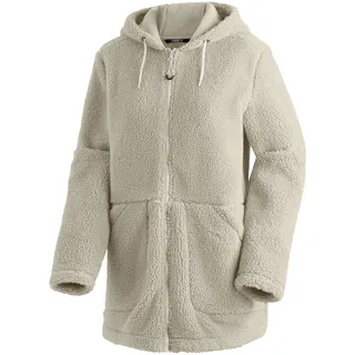 Maier Sports Fleecejacke »Cheviot W« atmungsaktives Damen Fleece, weiter Schnitt, beige