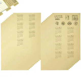 Kalenderaufkleber Selbstklebende Index-Registerkarten Mehrzweck Index Sticker für Planer Agenda Bullet Journal 150 Tabs