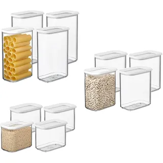Mepal MODULA Vorratsdosen Sparset 12er Set weiß - Weiß