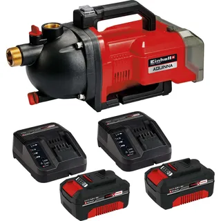 Einhell Akku-Gartenpumpe AQUINNA 36/30 + 2x Starterset