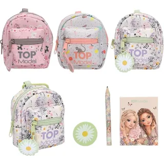 DEPESCHE TOPModel Mini Rucksack mit Schreibset 1 Stück Lieferumfang - Bunt