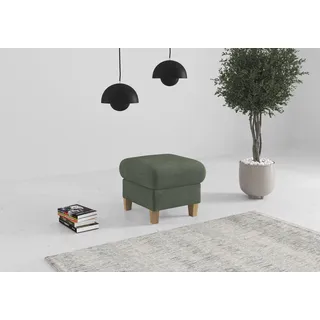 OTTO home Polsterhocker Glendale mit Stauraum 58 x 48 x 58 cm Grün