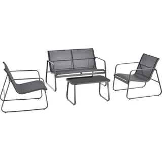 casa.pro Anzi Set 4-tlg. Grau