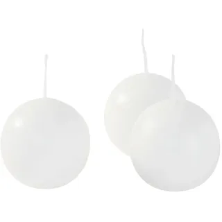 Cereria Di Giorgio risthò Stabkerze 3 x 3 x 3 cm weiß