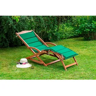 Merxx Copa Bäderliege 69 x 69 x 11 cm Grün/Beige/Braun