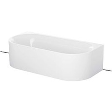 Bild Oval Silhouette Badewanne 3416-000CWVVS weiß,