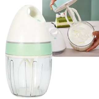 Alvinlite 900 ml Kleiner Stand-Eiermixer, elektrischer Schneebesen, Mini-Mixer-Schaumer perfekt für Sahne, Kaffee, Matcha, heiße Schokolade