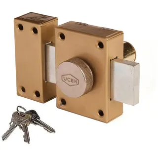 Ucem 88685 Türriegel - Golden - One Size