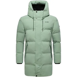 Kurzmantel STONE HARBOUR "Kurzmantel Darianoo XX", Herren, Gr. M, grün (ice grün), Obermaterial: 100% Polyester PES.  Obermaterial: Futter: 100% Polyester PES. 100% Polyester PES., Mäntel Kurzmantel