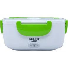 Adler * Elektrische Brotdose grün AD 447, Lunchbox, Grün, Weiss