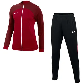 Nike Damen Trainingsanzug Academy Pro Dri-Fit Track Suit DH9250+DH9273-657 XS - University Red/Bright Crimson - XS