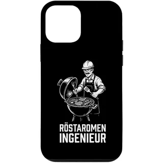 Hülle für iPhone 12 mini Röstaromen-Ingenieur Mann am Grill