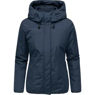 Winterjacke RAGWEAR "Winterjacke Sunniva Warm", Damen, Gr. M, blau (navy), Obermaterial: 100% Polyester PES.  Obermaterial: Futter: 100% Polyester PES. 100% Polyester PES., Jacken Winterjacke