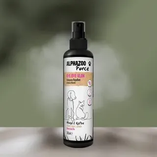 alphazoo ByeByeVloh Flohmittel für Hunde & Katzen I Starkes Anti Flohspray 200 ml