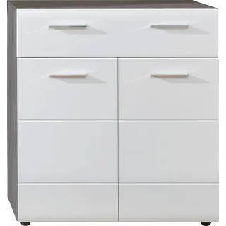 INOSIGN Sovana 80 x 87 x 35 cm hochglänzend / weiß