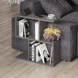 Decortie Beistelltisch Homemania ca. 60x20x60 cm Anthrazit