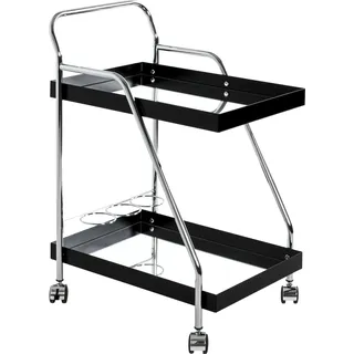 Haku-Möbel HAKU Möbel Servierwagen schwarz 62,0 x 46,0 x 84,0 cm