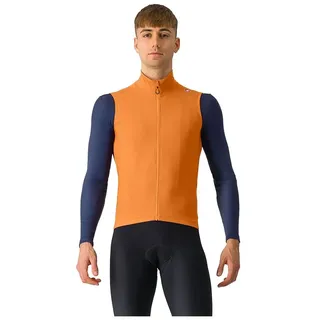 Castelli Espresso Weste - Orange / Dark Grey - XL