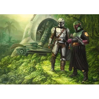 Schmidt Spiele 58432 Thomas Kinkade, The Mandalorian, Brothers in Arms, 1000 Teile Puzzle [Exklusiv bei Amazon]