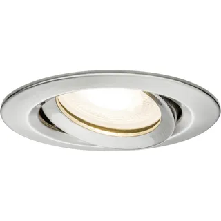 Paulmann Einbauleuchte Nova Plus schwenkbar IP65 rund 93mm 30° GU5,3 / GU10 max. 35W Eisen