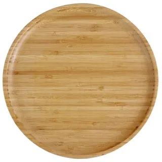 pandoo Mehrweg-Menüteller Ø 25 cm braun 4 St.
