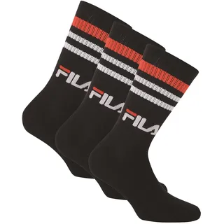 Fila Socken 3 Paare Schwarz 43-46