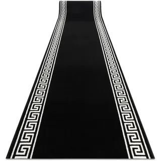 RugsX Morad Teppichläufer 70 x 400 cm Schwarz