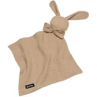 T-TOMI BIO Muslin Cuddle Cloth Schmusetuch Beige 30x30 cm 1 St.