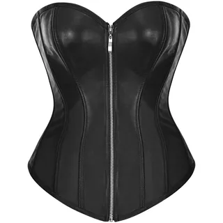 Bslingerie Damen Hourglass Bustier (L, Schwarz)