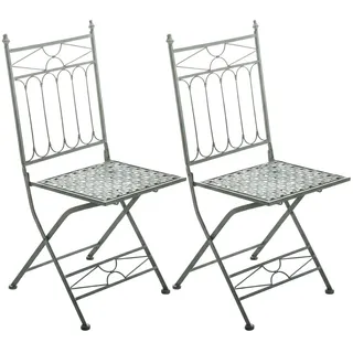 CLP Klappstuhl Asina 42 x 42 x 94 cm grün 2 St.