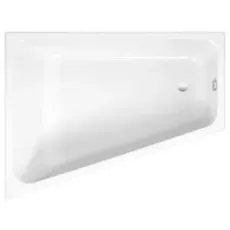 BetteSpace L Eck-Badewanne, 170x130cm, 1132, 1 Rückenschräge, weiss, Einbau links, Farbe: Weiß mit Antirutsch Sense