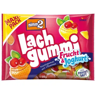 nimm2® Lachgummi Frucht – Joghurt Fruchtgummi 376,0 g