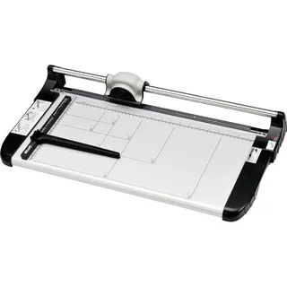 Olympia TR 6712 Premium Rollenschneider | Papierschneider A2 für Papier, Karten & Fotos | Schneidemaschine bis zu 12 Blatt | 670 mm Arbeitsbreite | Papier Schneidegerät | Sichere Benutzung | weiß
