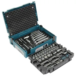 Makita MAKPAC Gr. 1 Werkzeug-Set 120-tlg. blau