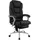 Chefsessel Leder Schwarz