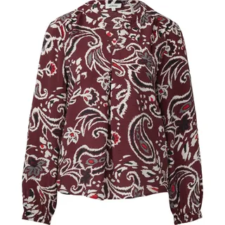s.Oliver Blusenshirt mit floralen Muster Rot 3XL