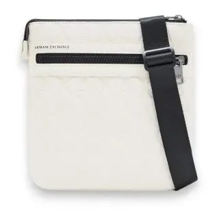 A|X Armani Exchange für Herren. XM000579AF12133U1074 Off-white Textur Tasche (OSFA), Beige, Lässig, Polyester
