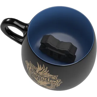 CYPBRANDS Harry Potter Tasse mit 3D-Figur im Inneren Ravenclow Kollektion