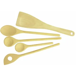 Tescoma Kochlöffel und Wender Woody, Set 5 St.