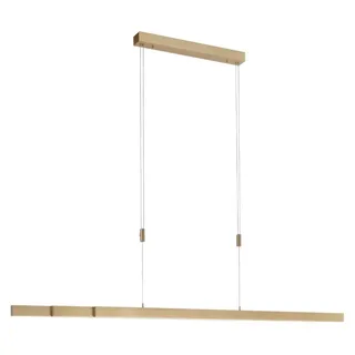 LED Esstisch Pendelleuchte Adriana 179cm mit Dimmer und CCT Messing - Gold
