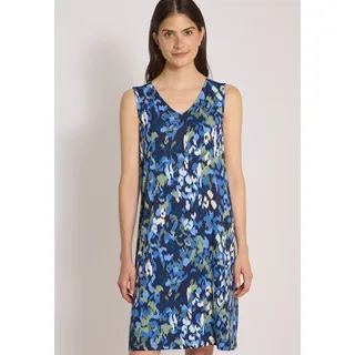 Cecil Druckkleid Sommerkleid Blau XXL
