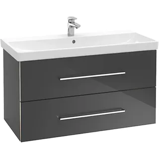 Villeroy & Boch Waschtischunterschrank AVENTO 780 x 514 x 452 mm Crystal White - Weiß