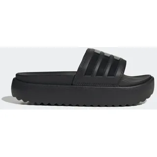 adidas Adilette Platform Badesandalen Black 37