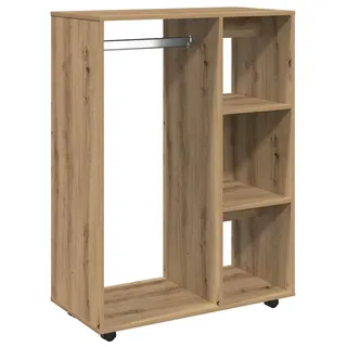 vidaXL Kleiderständer Artisan-Eiche 80x40x110 cm Holzwerkstoff - Braun