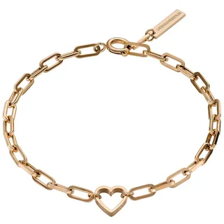 Liebeskind Berlin Herz Edelstahlarmband roségold 20 cm