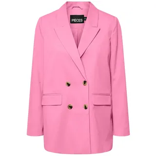 PIECES Damen Pcthelma Oversize Noos Blazer, Begonia Pink, L EU