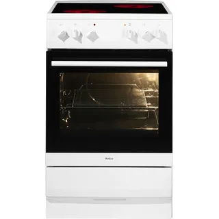 Amica Elektro-Standherd »SHC 11505 W« Steam Clean Reinigt den Ofen mittels Dampf, ohne Chemie, weiß