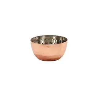 Genware Copper Plated Mini Hammered Bowl 57ml/ 2oz