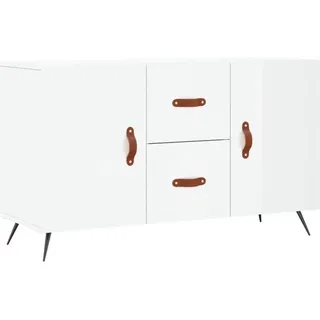 vidaXL Sideboard 100 x 36 x 60 cm hochglänzend / weiß